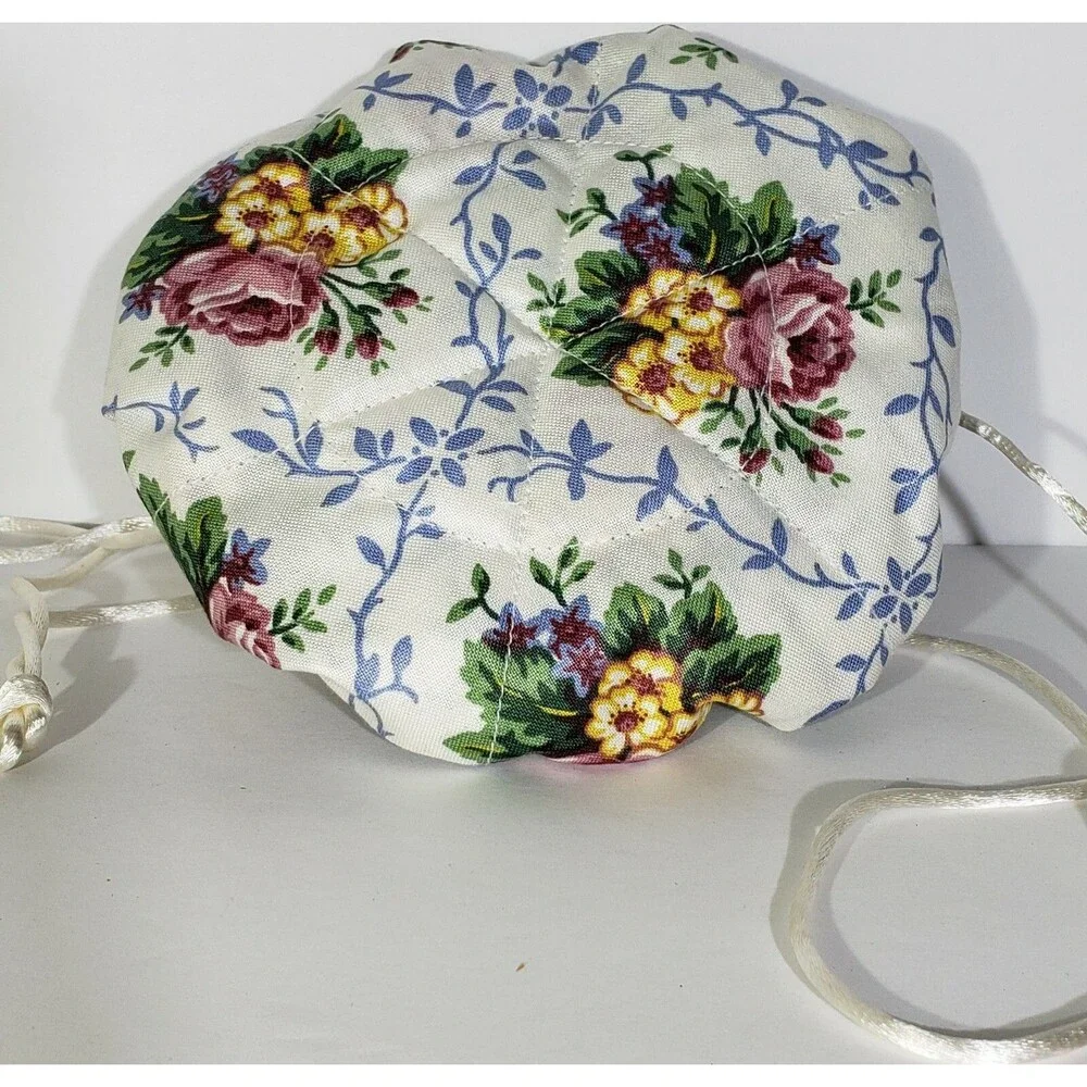 Used ~ Longaberger 1998 MOTHER’S DAY “Rings and Things” BASKET #10383 +New Pouch